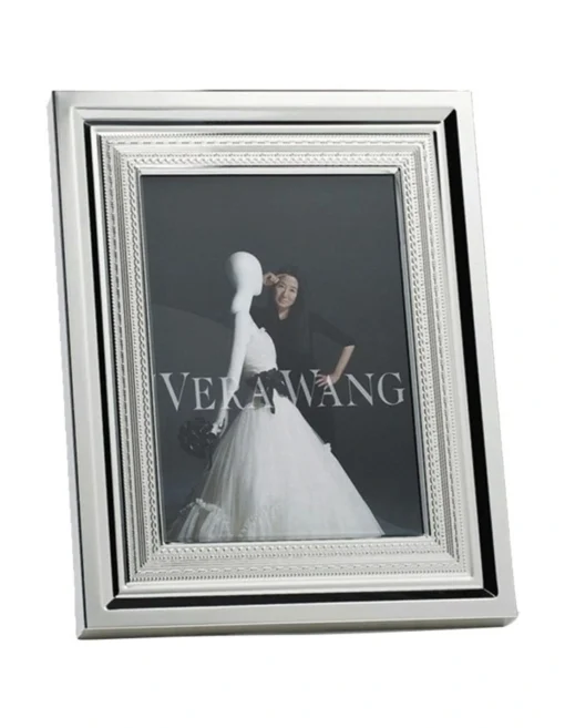 Wedgwood Vera Wang With Love 4x6" Photo Frame White -Home Décor Sales