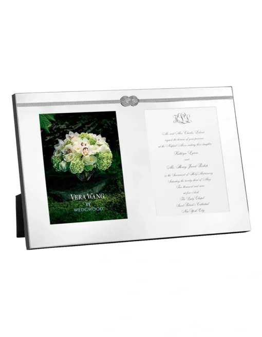 Wedgwood Vera Wang Infinity Double Frame -Home Décor Sales
