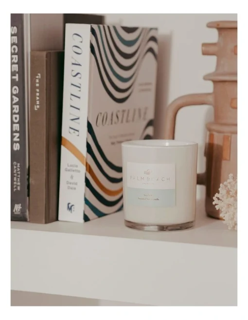 Sea Salt 420g Scented Soy Candle -Home Décor Sales