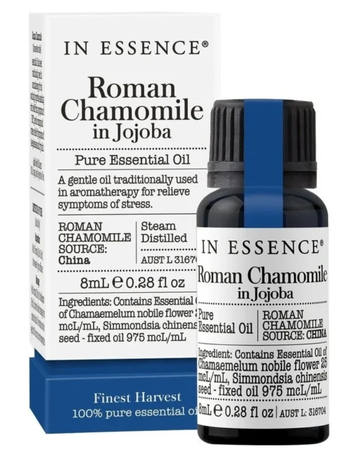 Roman Chamomile In Jojoba 2.5% Pure Essential Oil 8ml -Home Décor Sales