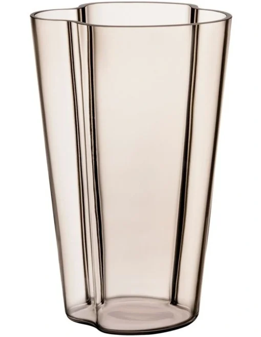 Iittala Alvar Aalto Collection 22cm Glass Vase Clear -Home Décor Sales