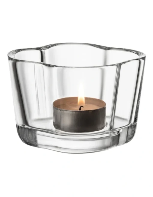 Iittala Alvar Aalto Collection 6cm Votive Clear -Home Décor Sales