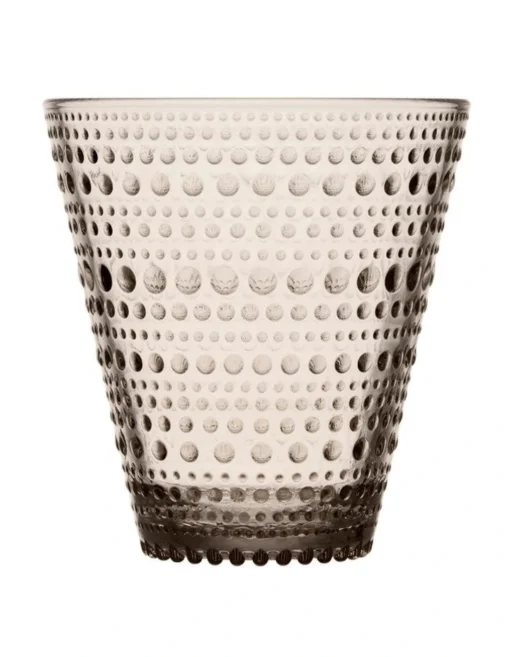 Iittala Kastehelmi 15cm Glass Vase Linen -Home Décor Sales