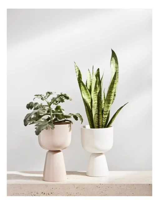 Iittala Nappula 23cm Plantpot White -Home Décor Sales