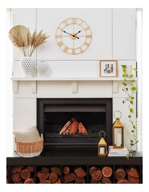 Dried Cut Fan Palm 90cm Artificial Stem Natural -Home Décor Sales