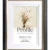 Profile Bonjour Black Silver Timber Photo Frame 8x10/5x7 -Home Décor Sales 778974310 1 2 720x928