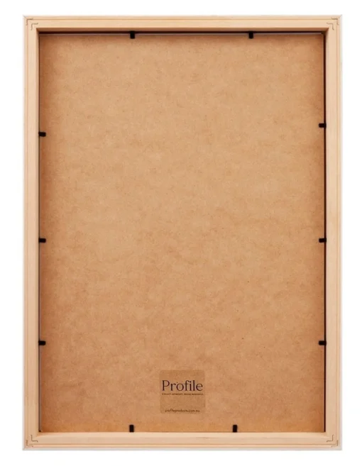 Profile Bonjour Timber Photo Frame 12x16"/8x12" White Gold -Home Décor Sales