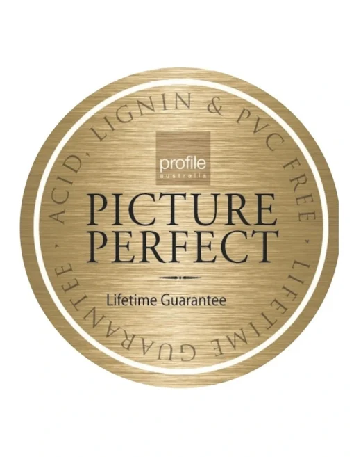 Profile Bonjour Timber Photo Frame 12x16"/8x12" White Gold -Home Décor Sales