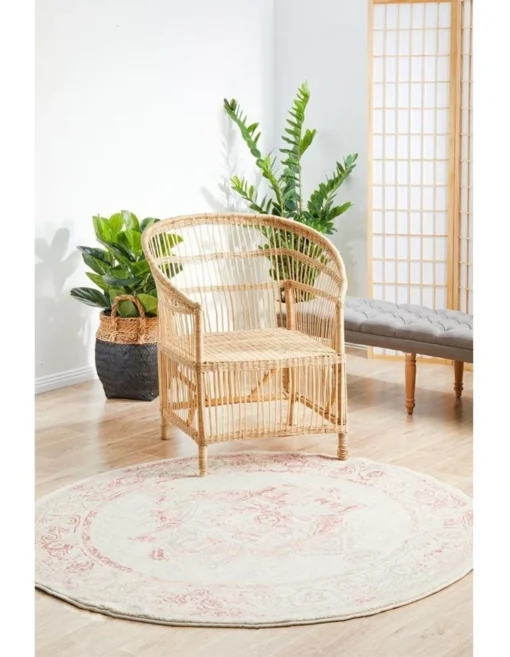 Avenue 702 Rose Round Rug -Home Décor Sales