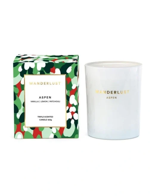 Wanderlust Aspen 425g Scented Candle -Home Décor Sales