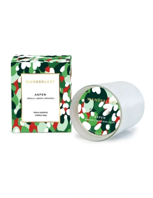 Wanderlust Aspen 425g Scented Candle -Home Décor Sales