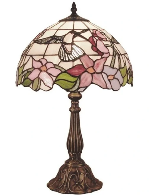 Hummingbird Leadlight Tiffany Table Lamp -Home Décor Sales