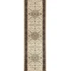 Sydney Collection Medallion Rug Ivory With Black Border -Home Décor Sales 797883670 1 720x928