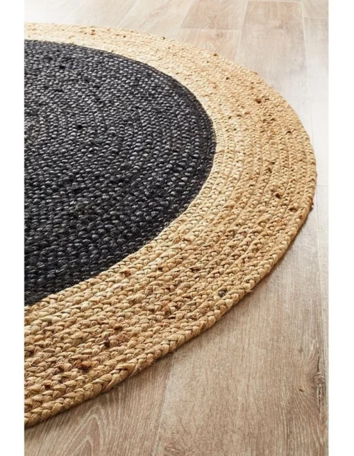 Atrium Polo Round Black -Home Décor Sales