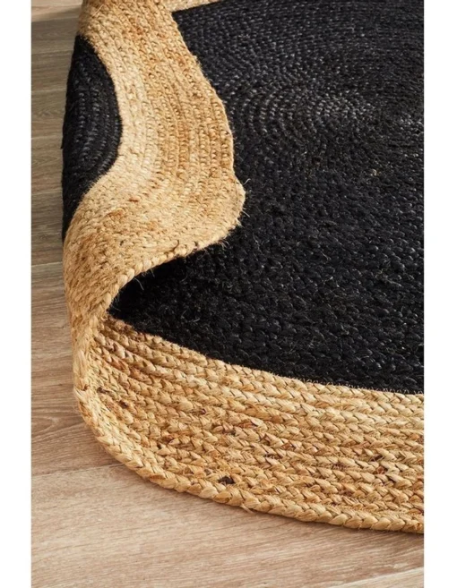 Atrium Polo Round Black -Home Décor Sales