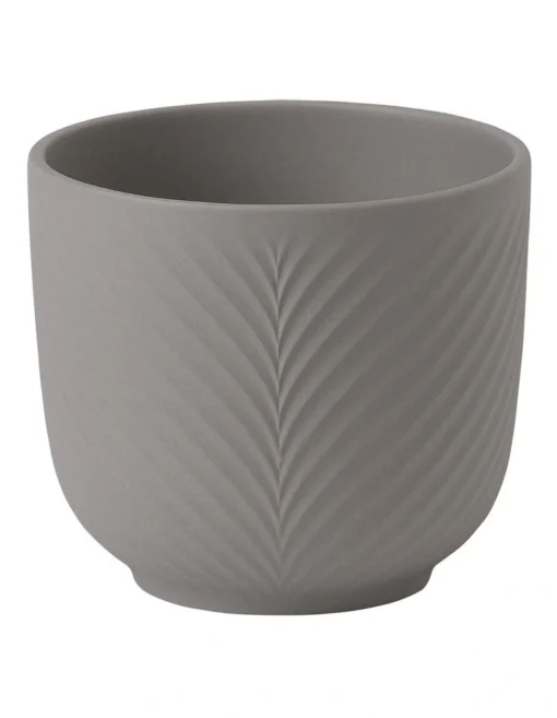 Wedgwood Folia Mink Planter 9cm -Home Décor Sales