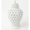Heritage Marcella Ginger Jar 33cm In White -Home Décor Sales 800139610 1 720x928