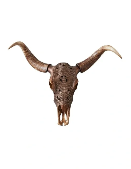 Carved Skull Wall Hanging -Home Décor Sales
