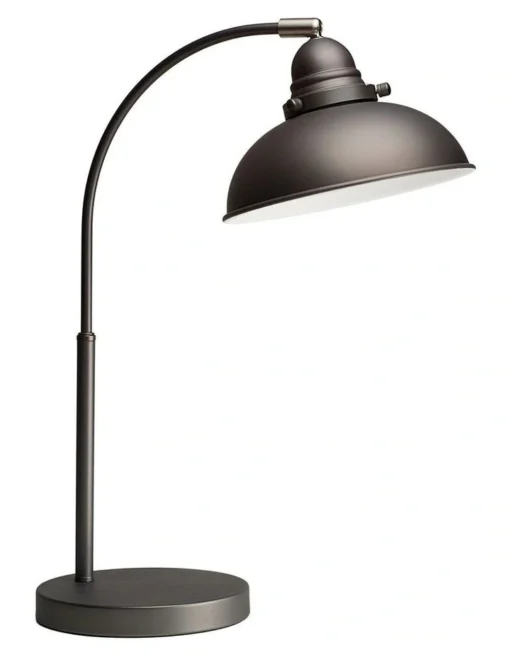 Manor Metal Table Lamp Antique Chrome -Home Décor Sales