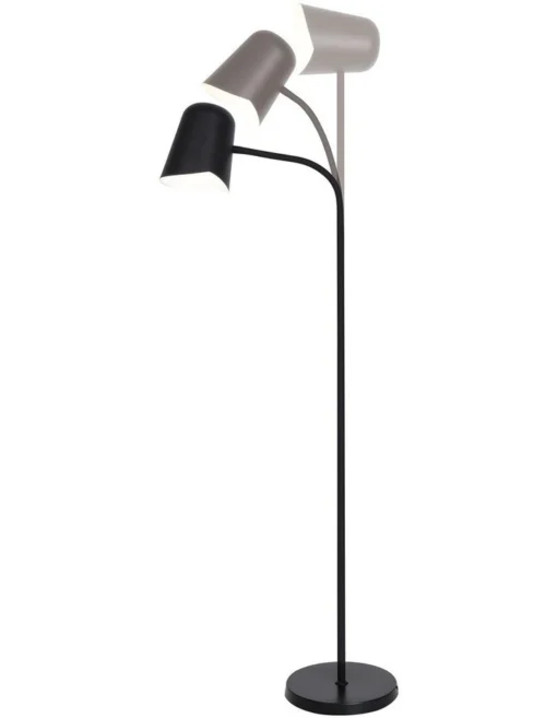 Peggy Flexible Reading Floor Lamp Black -Home Décor Sales