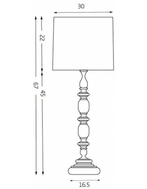 Chelsea Metal Table Lamp -Home Décor Sales