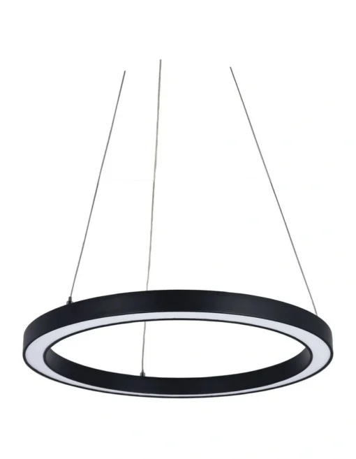Nimbus 40cm LED Ring Pendant Light Black -Home Décor Sales