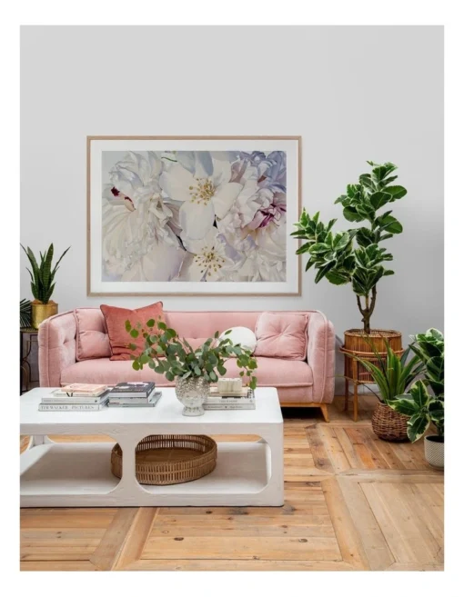 Exquisite Print White Frame -Home Décor Sales
