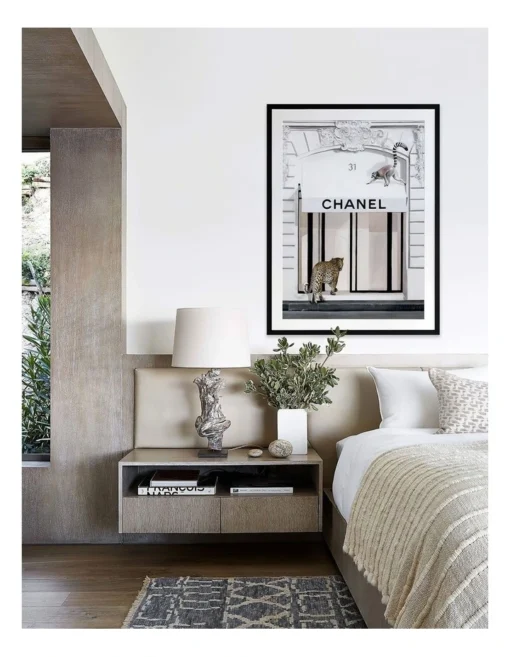 Fashion Week White Frame -Home Décor Sales