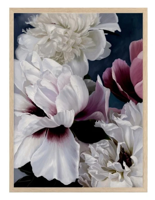 Fiore Print Oak Frame -Home Décor Sales