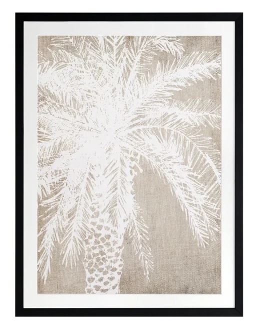Canary Island I Print Black Frame -Home Décor Sales