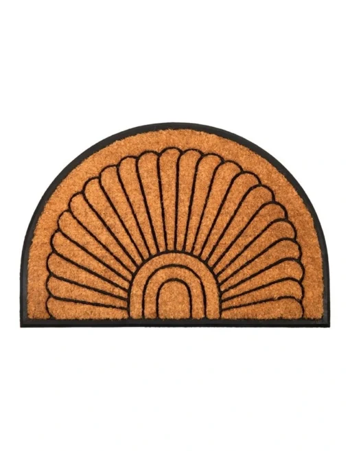 60x90 Cm Kochi Half Round Rubber And Coir Doormat -Home Décor Sales
