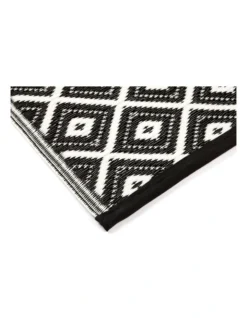 120x179cm Kimberley Black And White Recycled Plastic Outdoor Rug And Mat -Home Décor Sales 840978640 3 720x928