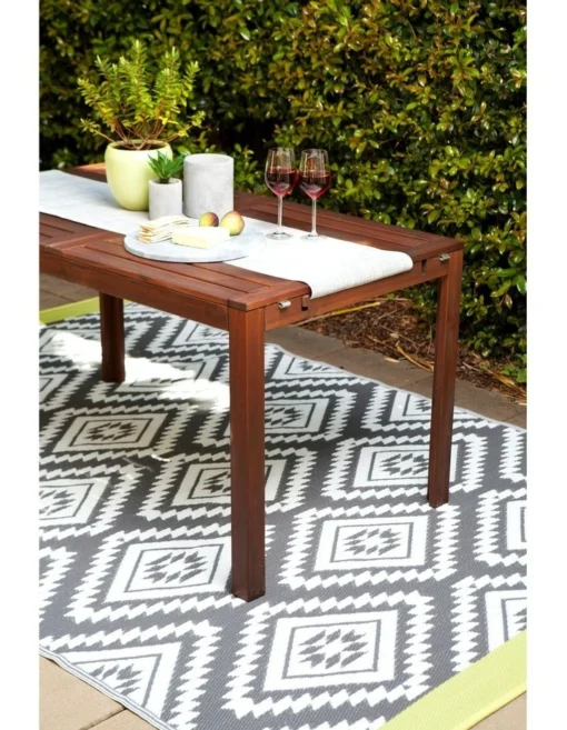 150x238cm Valencia Recycled Plastic Outdoor Rug And Mat -Home Décor Sales