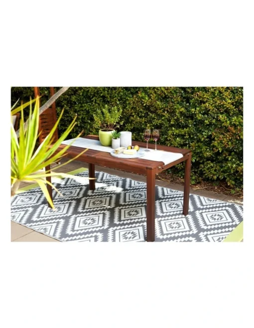 150x238cm Valencia Recycled Plastic Outdoor Rug And Mat -Home Décor Sales
