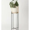 Pulse 100cm Natural Bamboo And Metal Planter Stand -Home Décor Sales 847318780 1 720x928