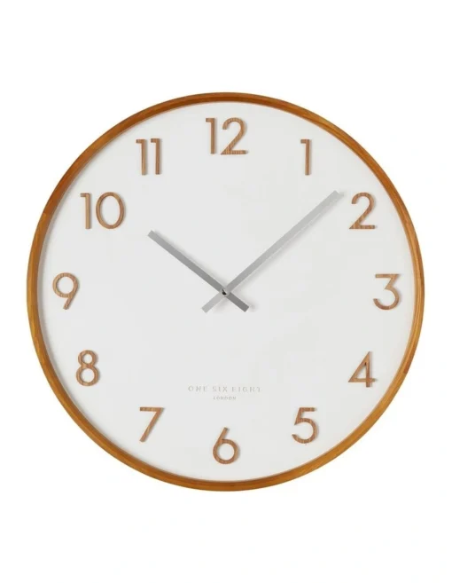 SCARLETT White 50cm Wall Clock -Home Décor Sales