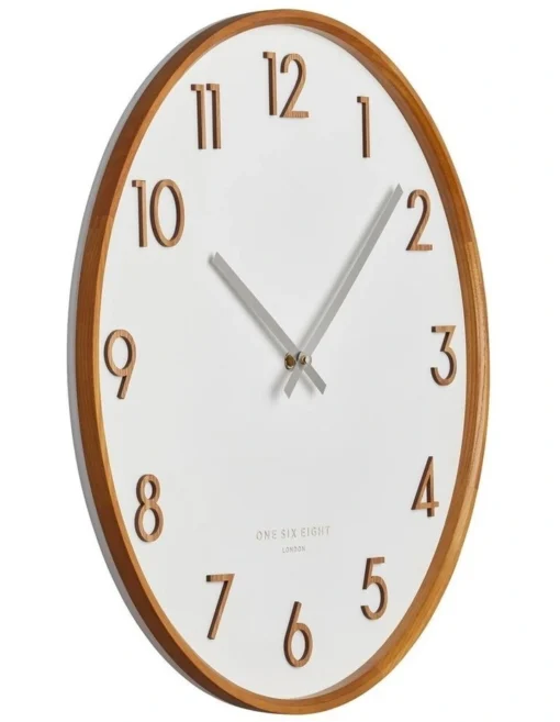 SCARLETT White 50cm Wall Clock -Home Décor Sales