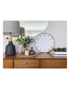 SCARLETT White 50cm Wall Clock -Home Décor Sales 847738990 4 720x928