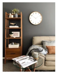 SCARLETT White 50cm Wall Clock -Home Décor Sales 847738990 5 720x928