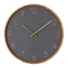 SCARLETT Charcoal 50cm Wall Clock -Home Décor Sales 847739080 1 720x928