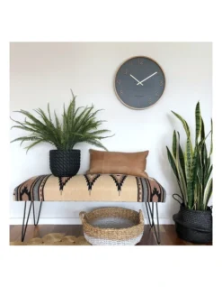 SCARLETT Charcoal 50cm Wall Clock -Home Décor Sales 847739080 6 720x928