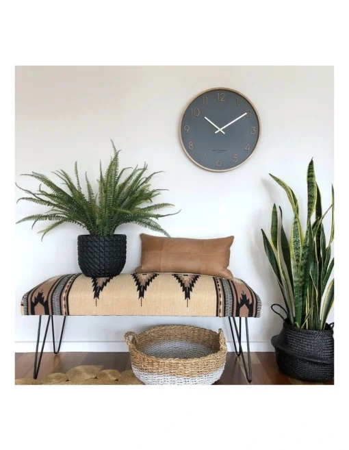 SCARLETT Charcoal 50cm Wall Clock -Home Décor Sales
