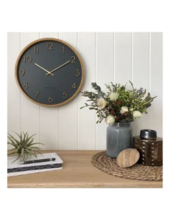 SCARLETT Charcoal 50cm Wall Clock -Home Décor Sales 847739080 7 720x928