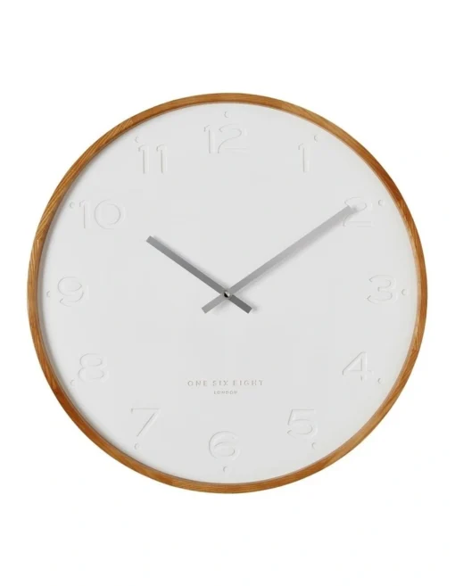 Freya White 50Cm Wall Clock -Home Décor Sales