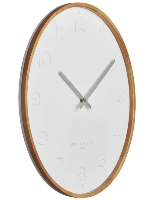 Freya White 50Cm Wall Clock -Home Décor Sales