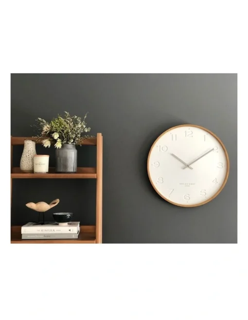 Freya White 50Cm Wall Clock -Home Décor Sales