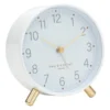 Maisie White Silent Alarm Clock -Home Décor Sales 847739800 1 720x928