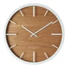 Willow White 50Cm Silent Wall Clock -Home Décor Sales 847742500 1 720x928