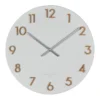 Katelyn White 40Cm Metal Wall Clock -Home Décor Sales 847742680 1 720x928