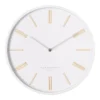 Esme 40Cm White Silent Wall Clock -Home Décor Sales 847749070 1 720x928